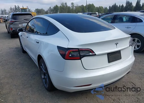 2021 Tesla Model 3 Standard Range Plus Rear-Wheel Drive из США, поврежденный, VIN 5YJ3E1EA3MF870838